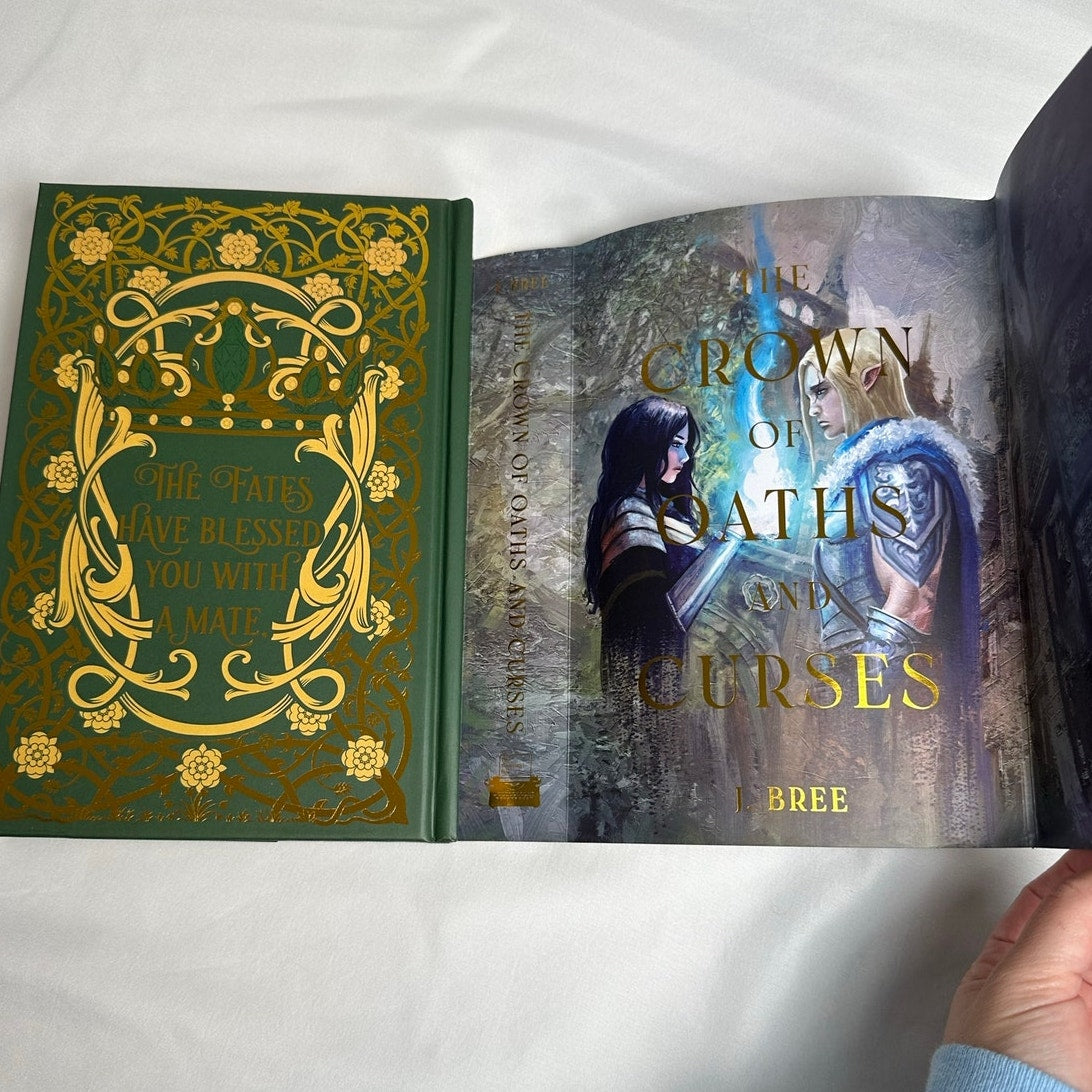The Crown of Oaths and Curses by J. Bree | Signed Bookish Box SE