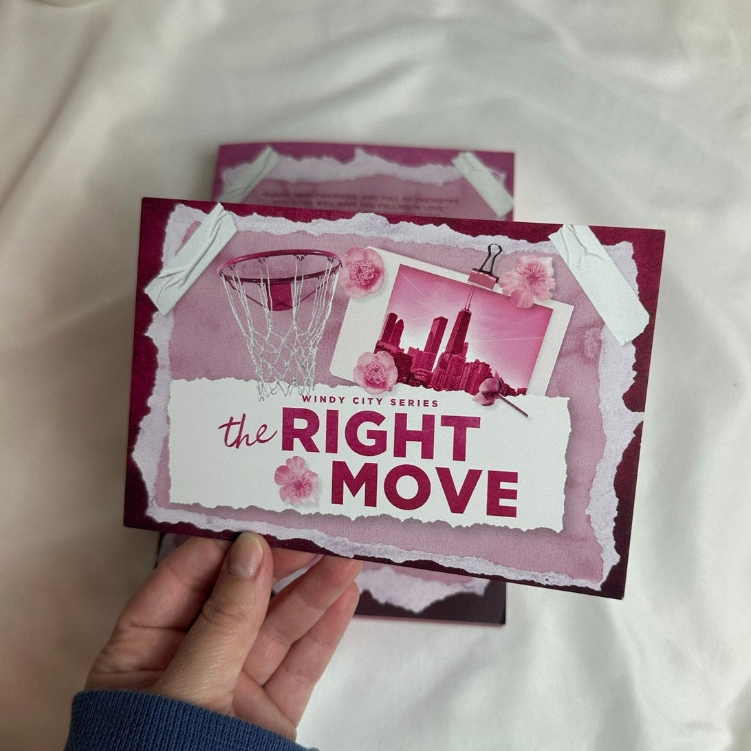The Right Move by Liz Tomforde | Deluxe Paperback with Sprayed Edges