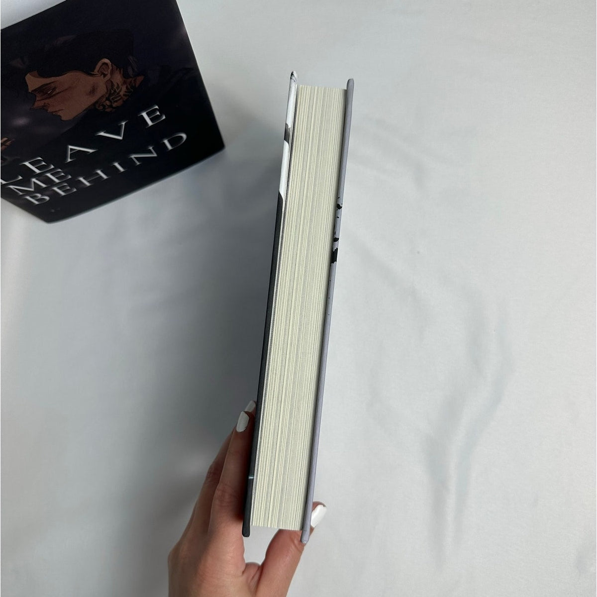 Leave Me Behind by K.M. Moronova | OOP Original Indie Model Cover Hardcover