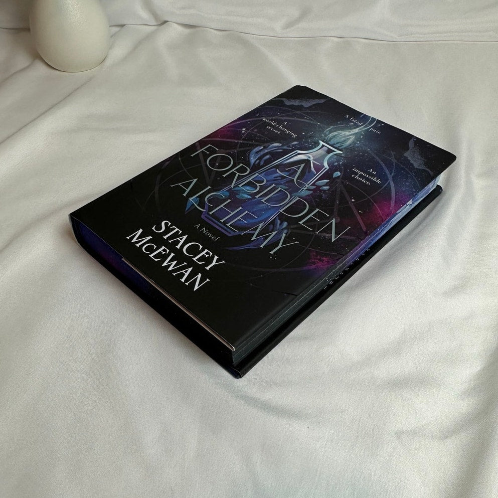 A Forbidden Alchemy by Stacey McEwan | OOP Deluxe Sprayed Edges Hardcover