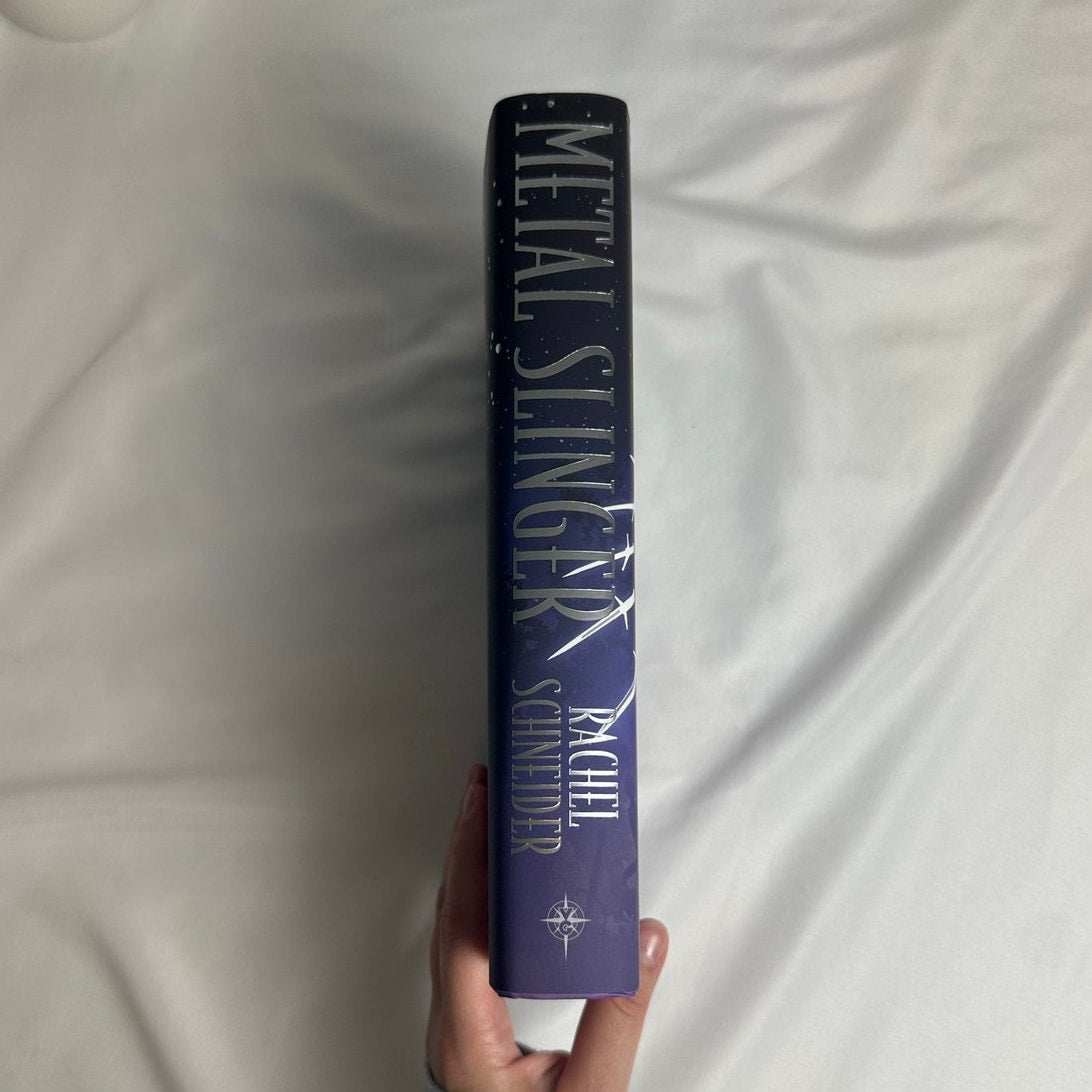 Metal Slinger by Rachel Schneider | FairyLoot Digitally Signed Special Edition Hardcover