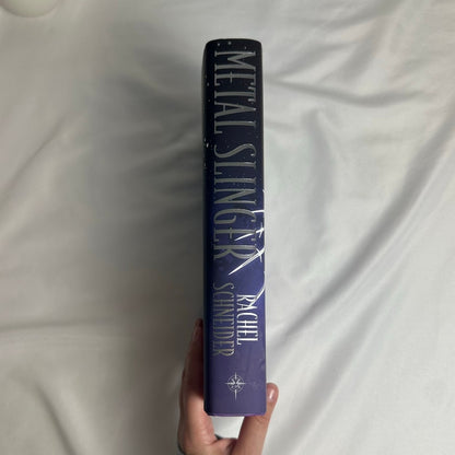 Metal Slinger by Rachel Schneider | FairyLoot Digitally Signed Special Edition Hardcover