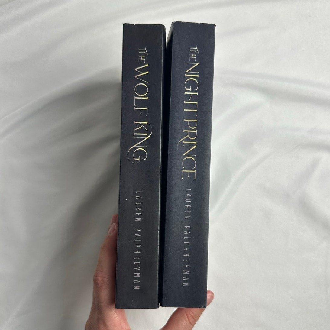The Wolf King & The Night Prince by Lauren Palphreyman | OOP Indie PB Set