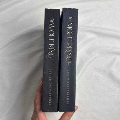 The Wolf King & The Night Prince by Lauren Palphreyman | OOP Indie PB Set