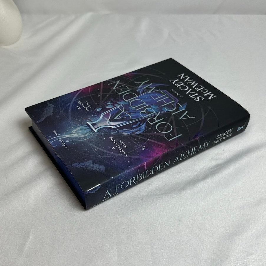 A Forbidden Alchemy by Stacey McEwan | OOP Deluxe Sprayed Edges Hardcover