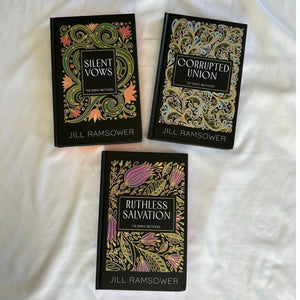 Jill Ramsower Signed Special Edition Set | Silent Vows, Corrupted Union & Ruthless Salvation
