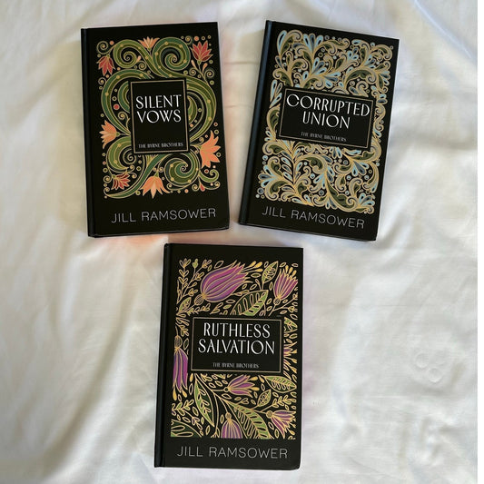 Jill Ramsower Signed Special Edition Set | Silent Vows, Corrupted Union & Ruthless Salvation