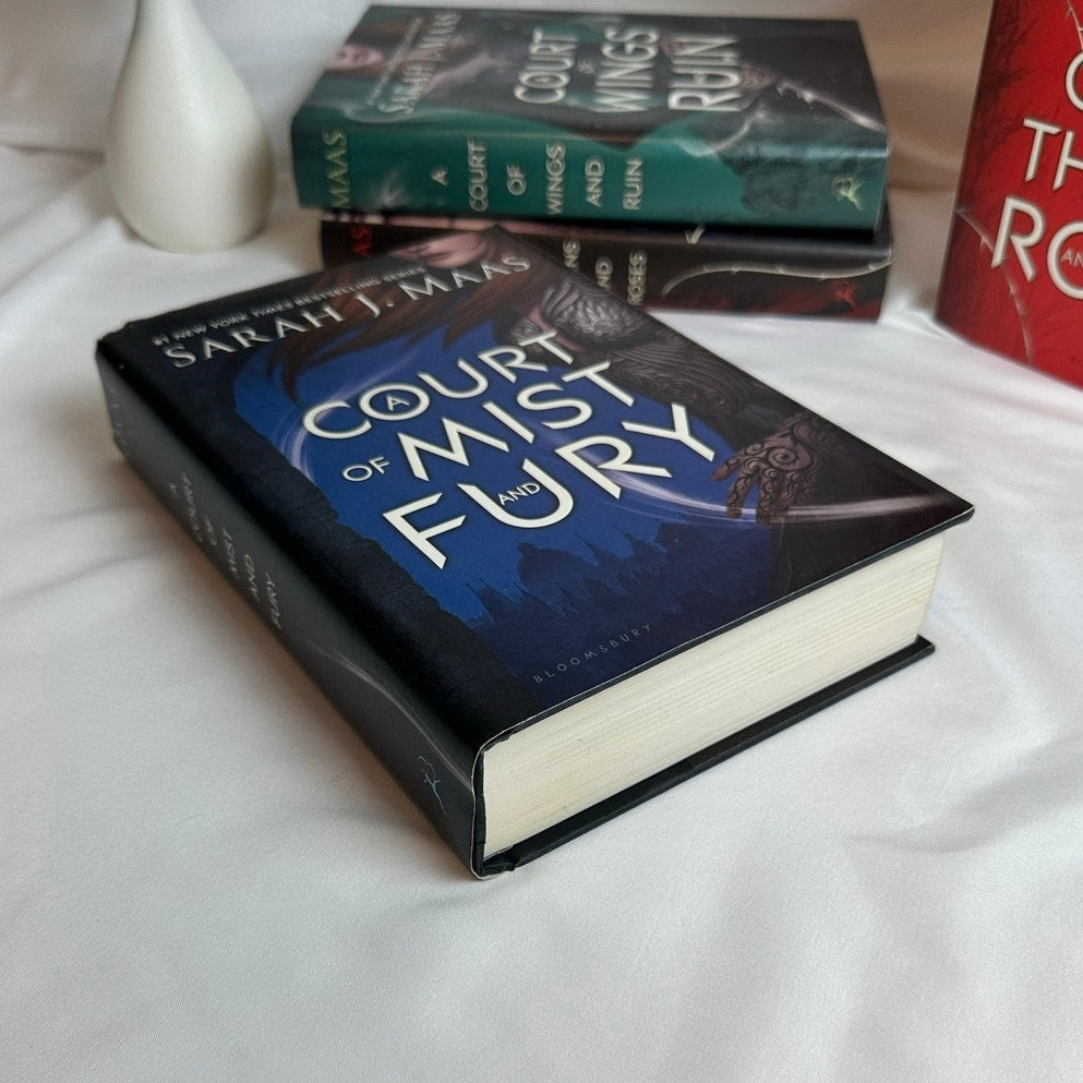 A Court of Thorns and Roses by Sarah J. Maas | OOP Original Hardcover Box Set Books 1–3