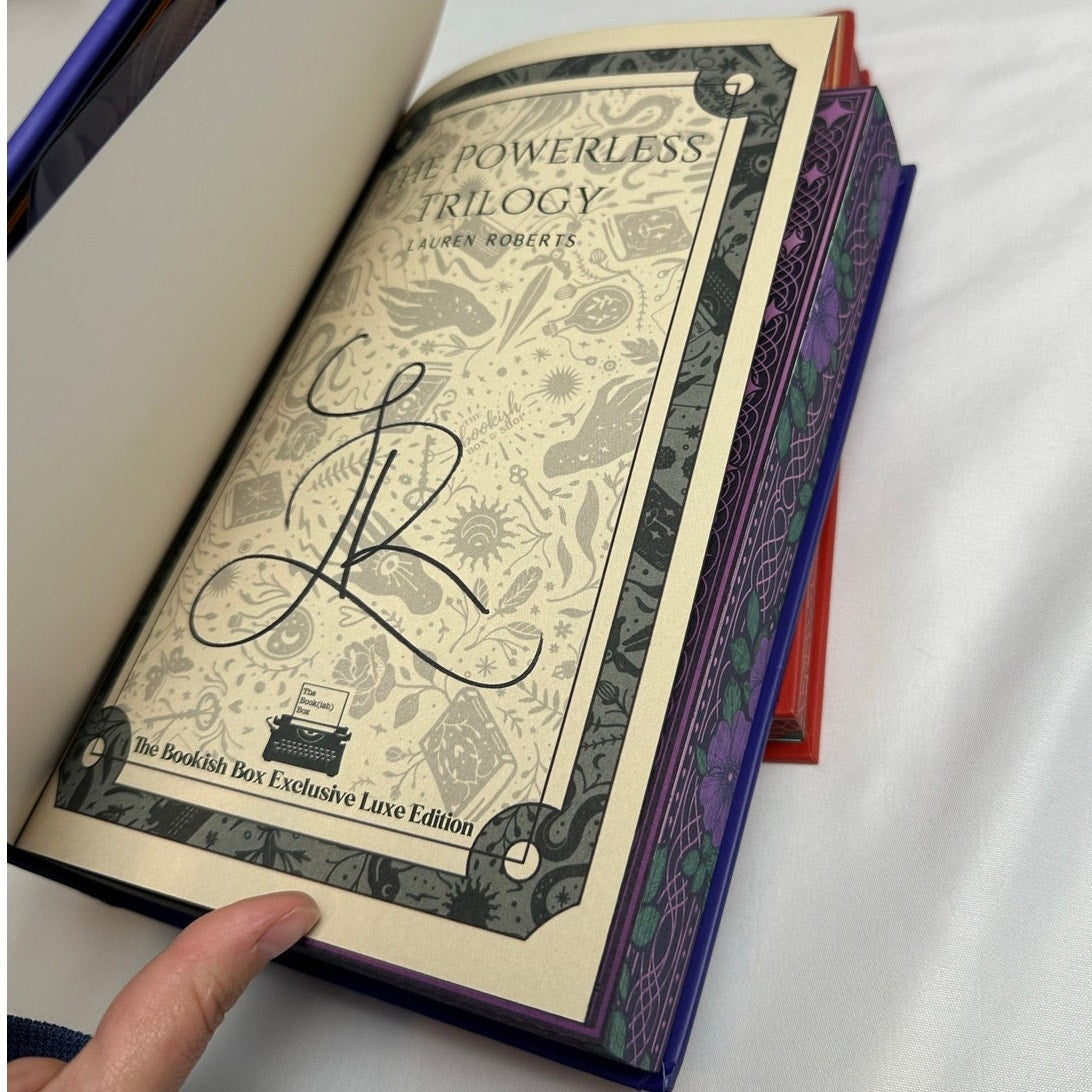 Powerless & Reckless by Lauren Roberts | Signed Bookish Box Special Edition Hardcover Set