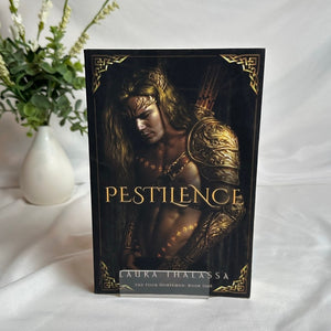 Pestilence by Laura Thalassa | OOP Indie Model Cover Paperback