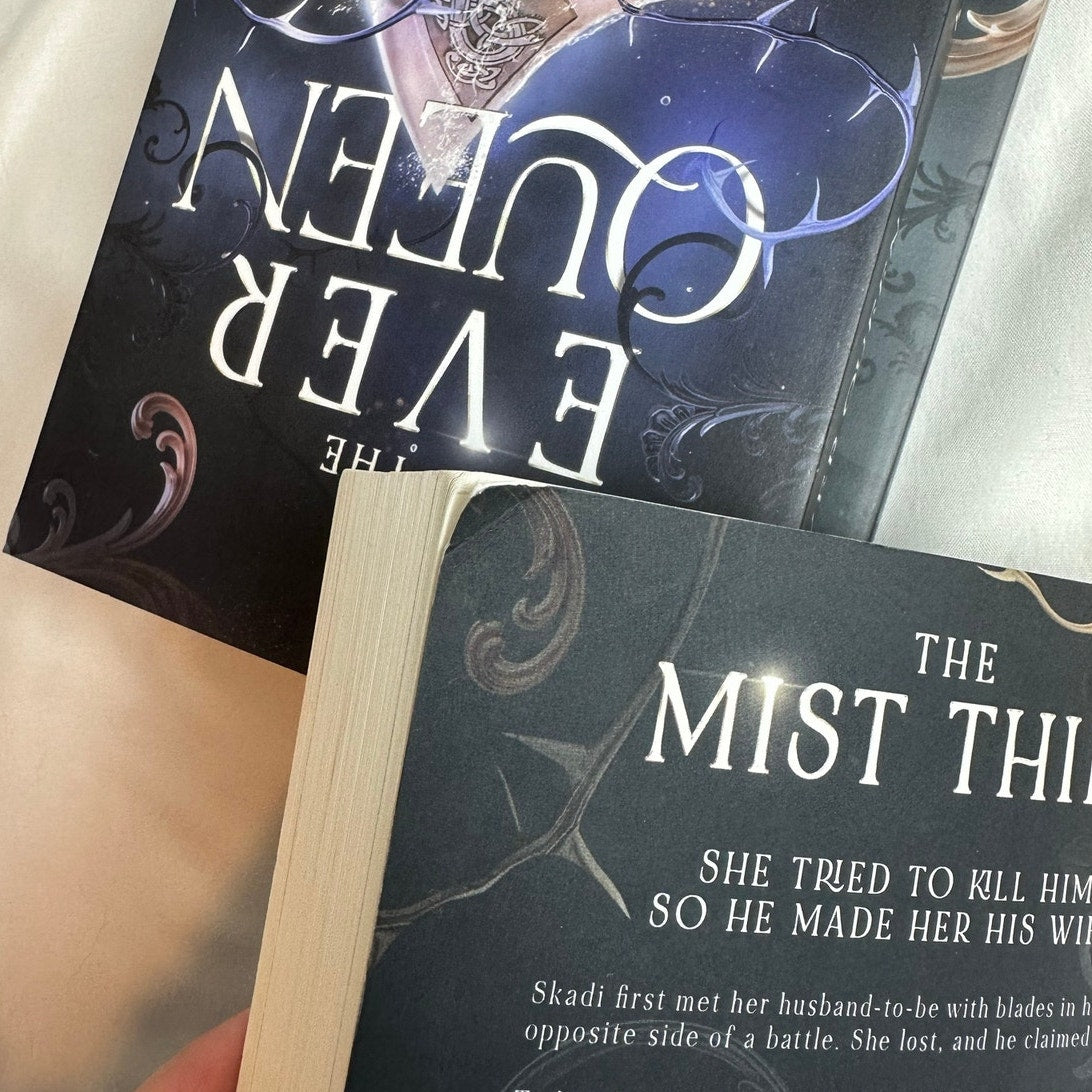 The Ever King, Ever Queen & Mist Thief by L.J. Andrews | OOP Indie Paperback Set