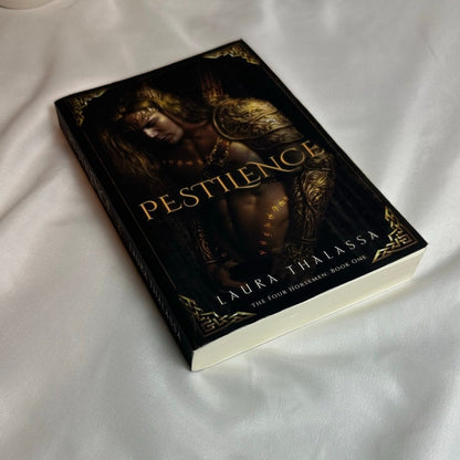 Pestilence by Laura Thalassa | OOP Indie Model Cover Paperback
