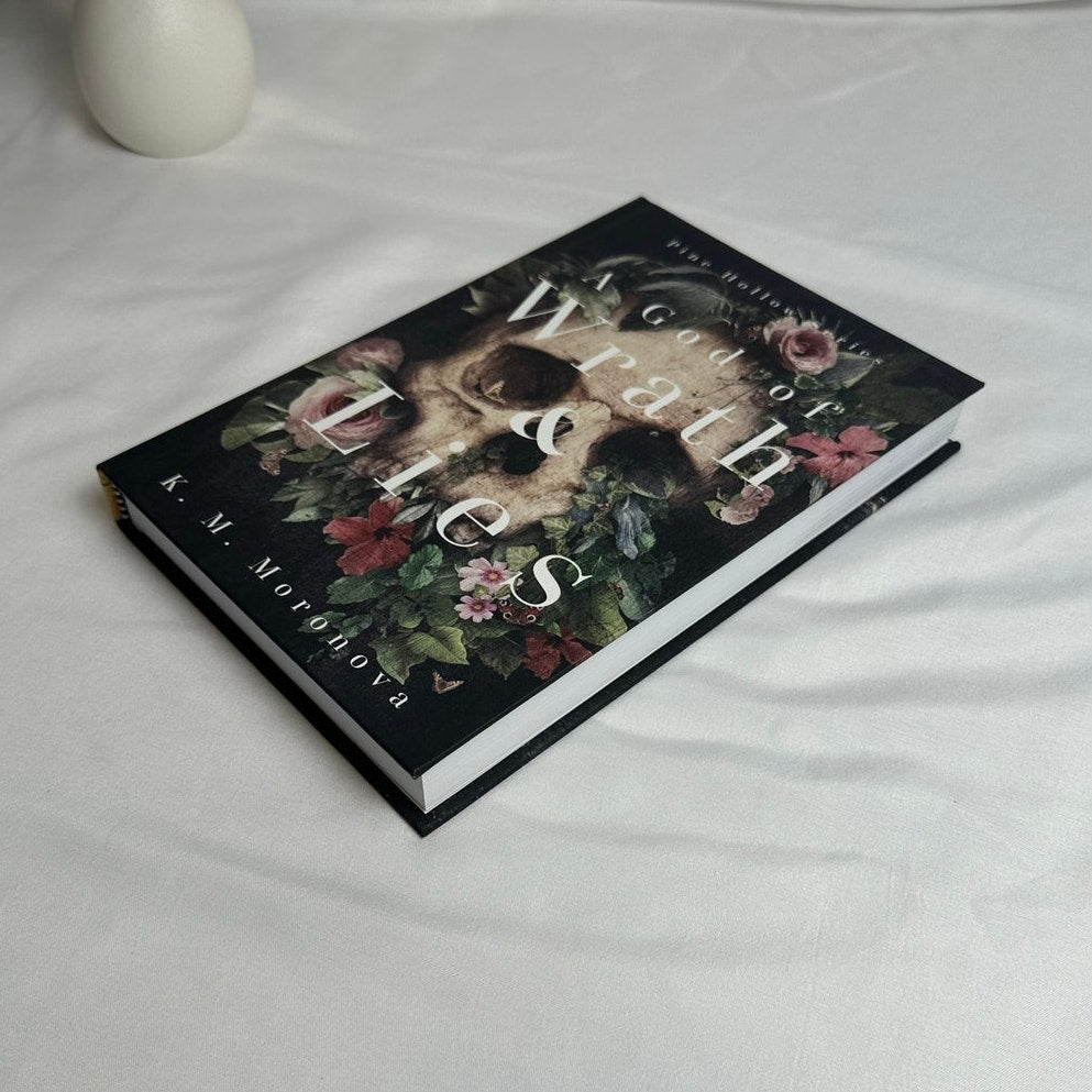 A God of Wrath & Lies by K.M. Moronova | OOP Hardcover