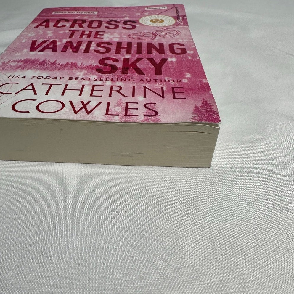 Across the Vanishing Sky by Catherine Cowles | ARC Advanced Reader Copy