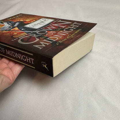 Crown of Midnight by Sarah J. Maas | Hand Signed OOP Original Cover Paperback