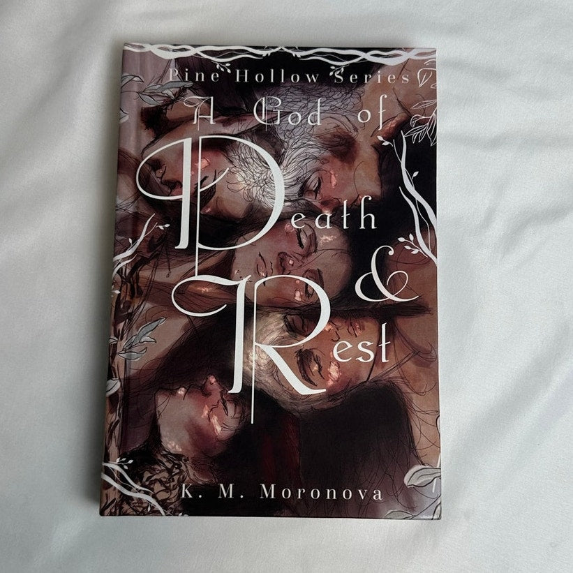A God of Death & Rest by K.M. Moronova | OOP Hand Signed Hardcover