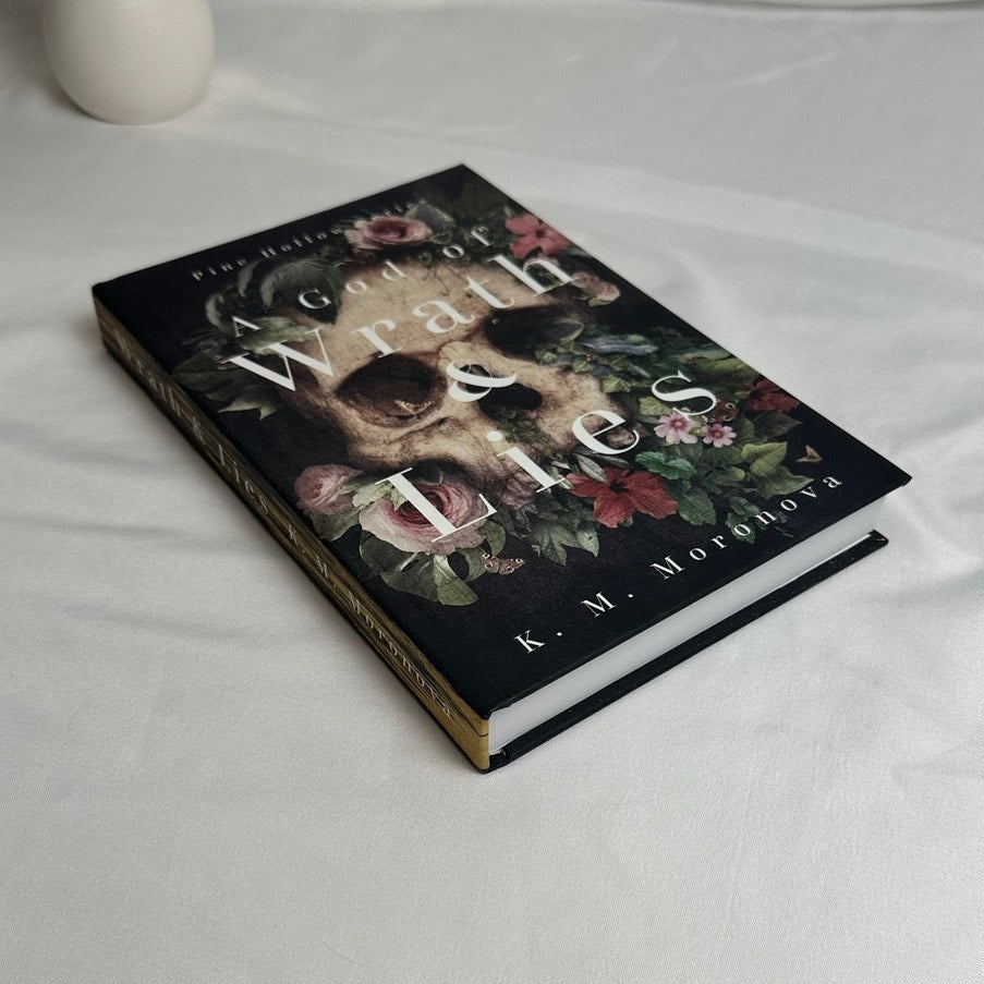 A God of Wrath & Lies by K.M. Moronova | OOP Hardcover