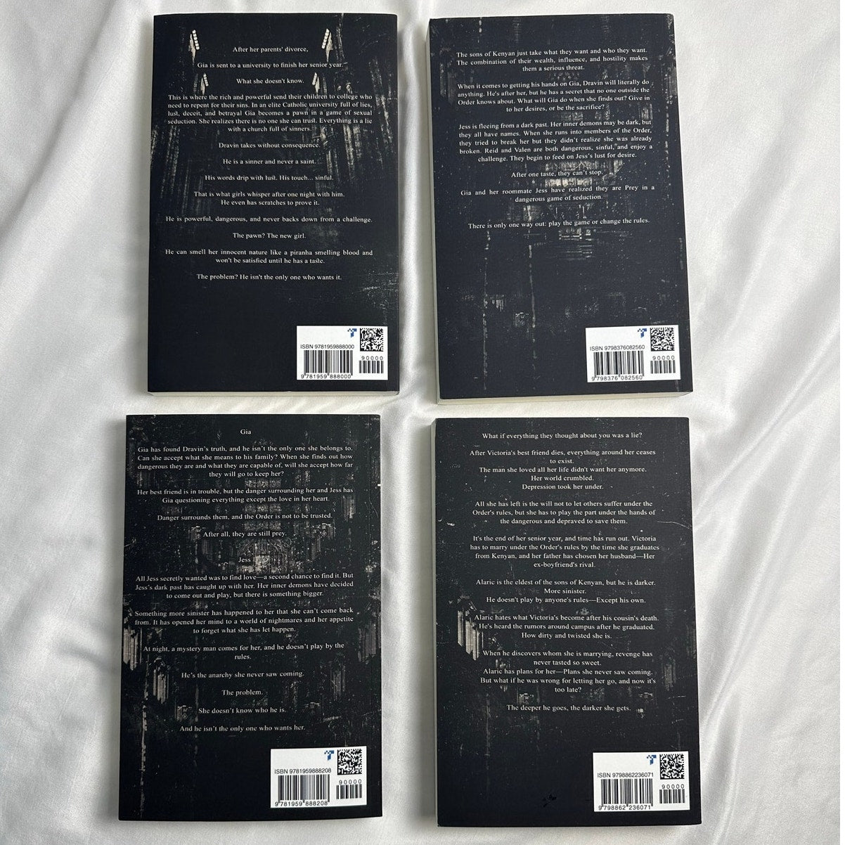 Prey Series Books 1–4 by Carmen Rosales | Signed Indie Paperback Set