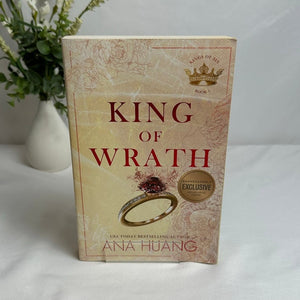 King of Wrath by Ana Huang | B&N Exclusive Special Edition Paperback
