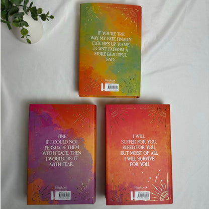 Kindred’s Curse Saga by Penn Cole | FairyLoot Special Edition Hardcover 3-Book Set