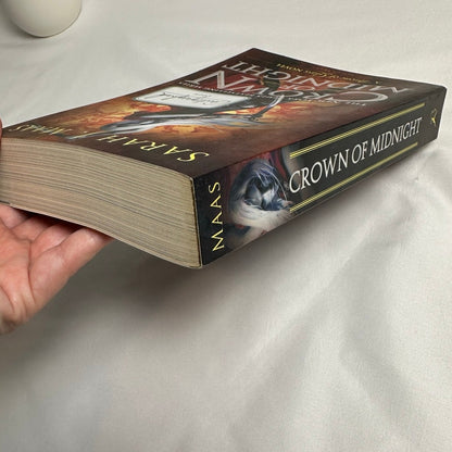 Crown of Midnight by Sarah J. Maas | Hand Signed OOP Original Cover Paperback