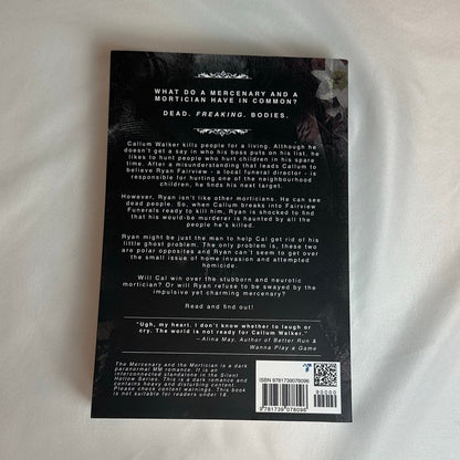 The Mercenary & the Mortician by Alexandra St Pierre | OOP Indie Paperback
