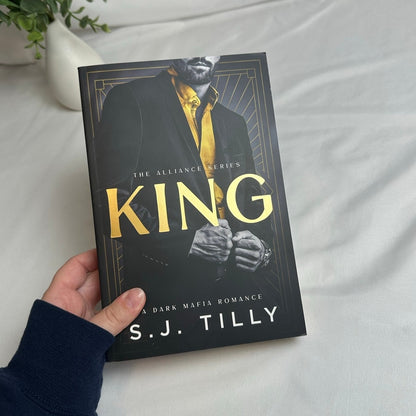 King by S.J. Tilly | Deluxe Paperback with Sprayed Edges