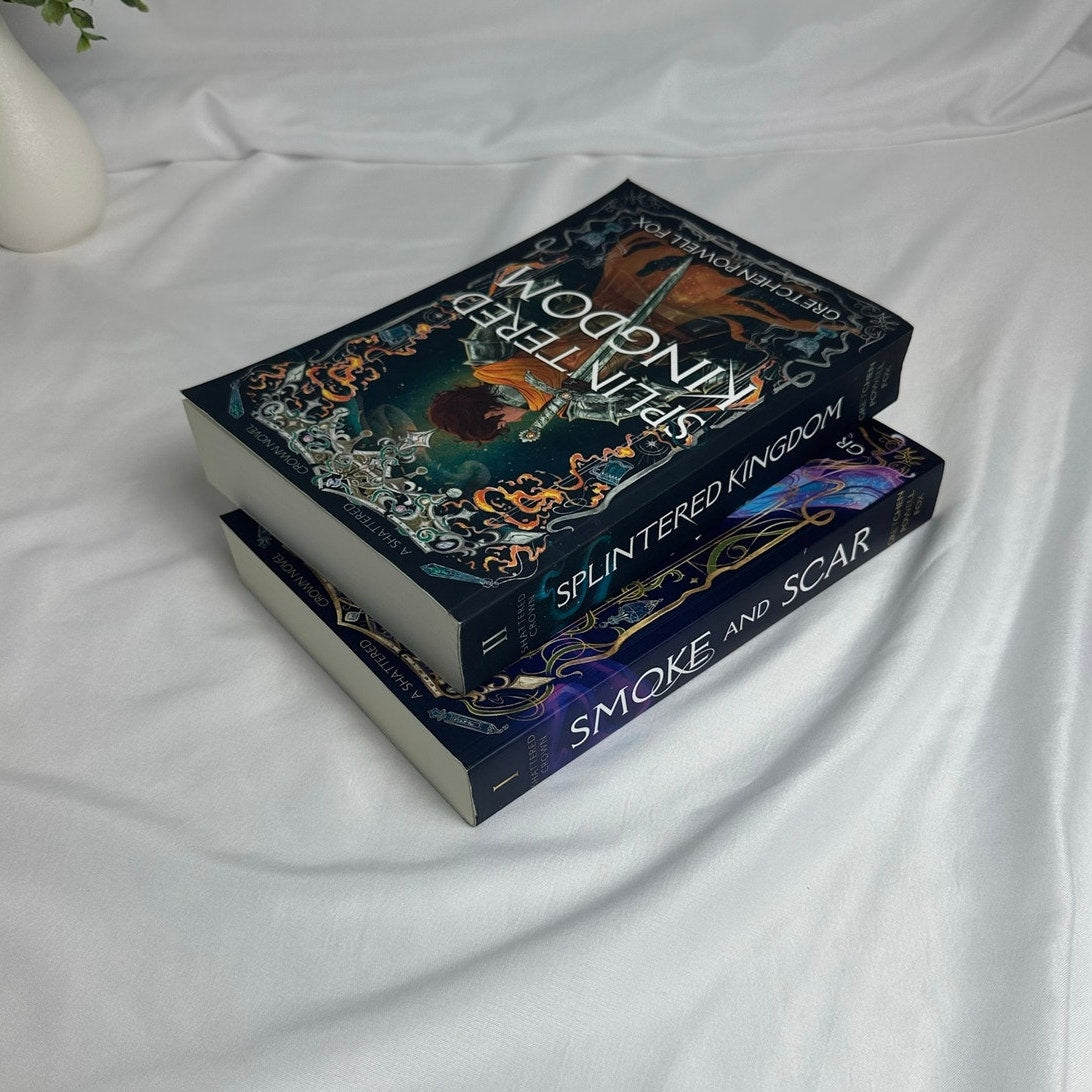 Smoke & Scar + Splintered Kingdom by Gretchen Powell Fox | OOP Indie Paperback Set