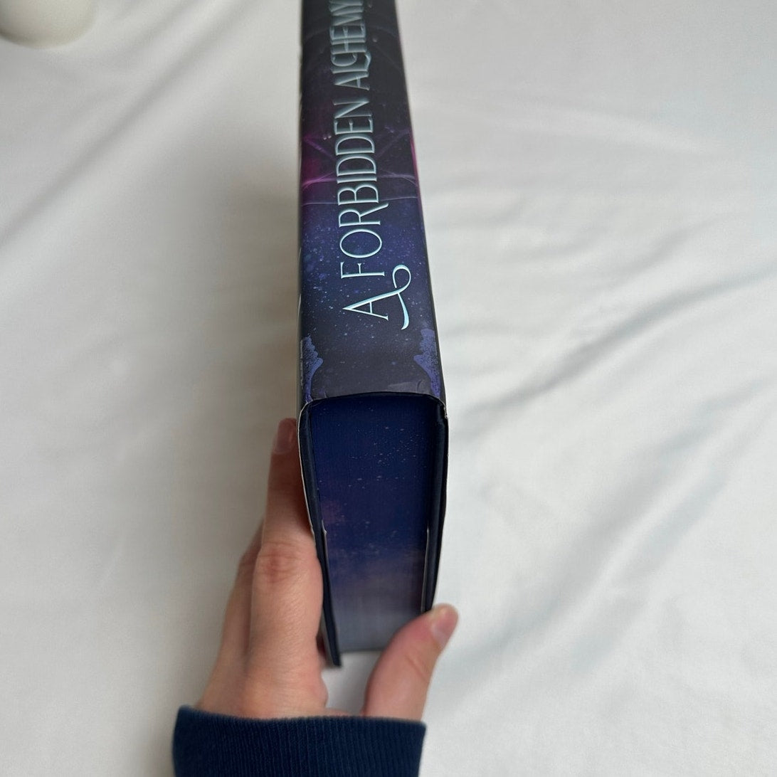 A Forbidden Alchemy by Stacey McEwan | OOP Deluxe Sprayed Edges Hardcover