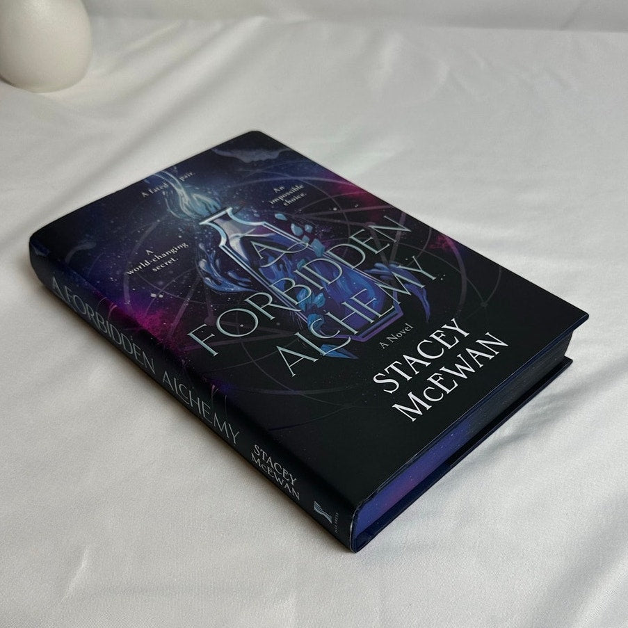 A Forbidden Alchemy by Stacey McEwan | OOP Deluxe Sprayed Edges Hardcover