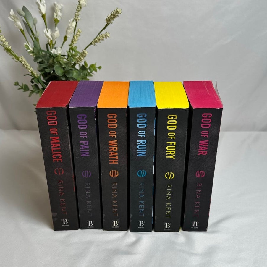 Legacy of Gods by Rina Kent | Complete Deluxe Paperback 6-Book Set