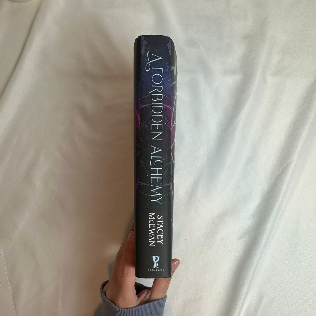 A Forbidden Alchemy by Stacey McEwan | OOP Deluxe Sprayed Edges Hardcover