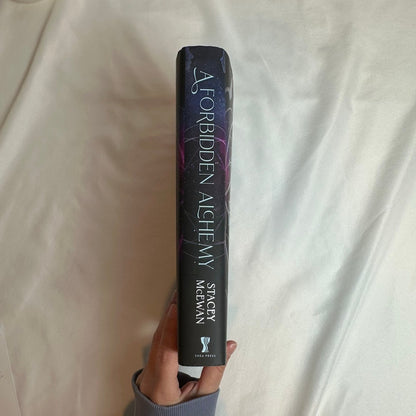 A Forbidden Alchemy by Stacey McEwan | OOP Deluxe Sprayed Edges Hardcover