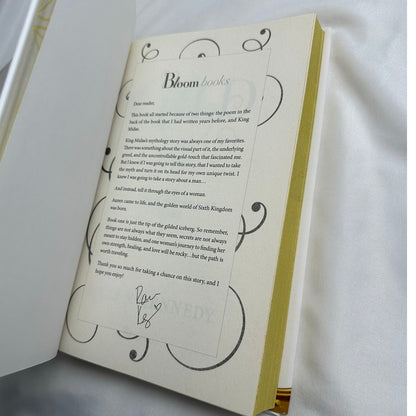 Gild by Raven Kennedy | Deluxe Edition Sprayed Edges Hardcover