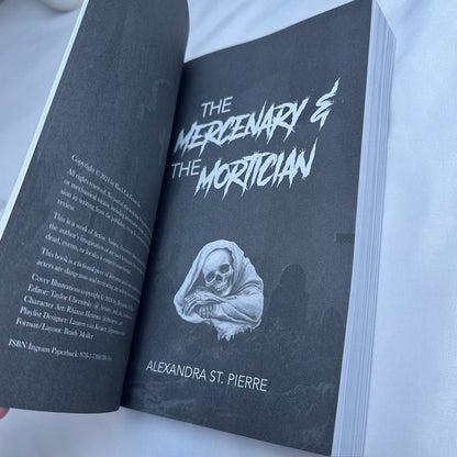 The Mercenary & the Mortician by Alexandra St Pierre | OOP Indie Paperback