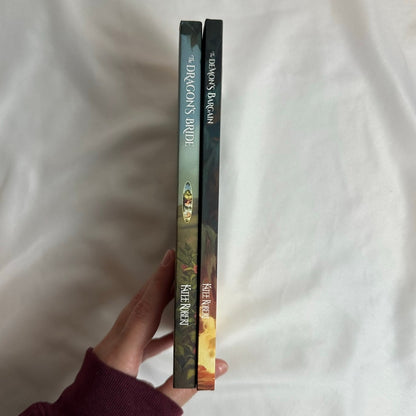 The Dragon's Bride & The Demon's Bargain by Katee Robert | Indie Paperback Set