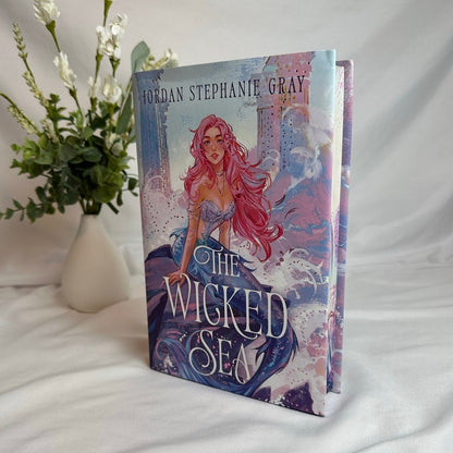 The Wicked Sea by Jordan Stephanie Gray | FairyLoot Signed Special Edition Hardcover