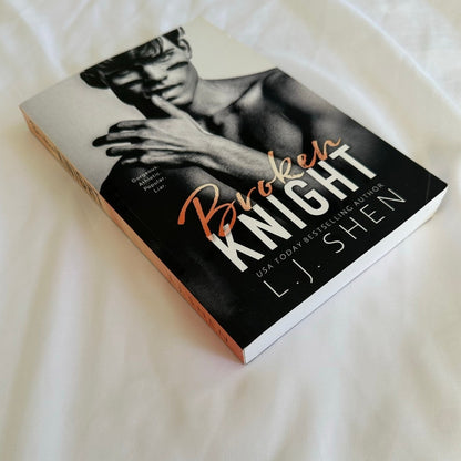 Broken Knight by L.J. Shen | OOP Original Model Cover Paperback