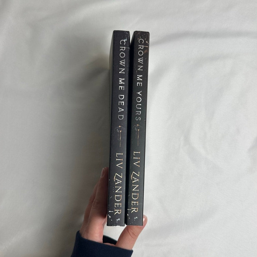 Crown Me Dead & Crown Me Yours by Liv Zander | OOP Indie Paperback Set