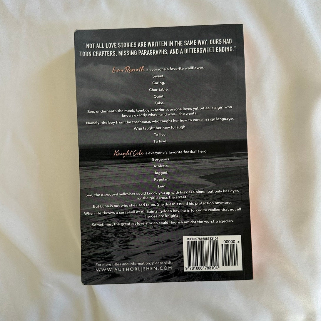 Broken Knight by L.J. Shen | OOP Original Model Cover Paperback