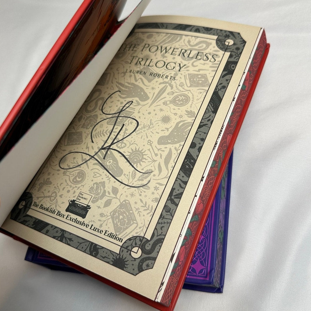 Powerless & Reckless by Lauren Roberts | Signed Bookish Box Special Edition Hardcover Set