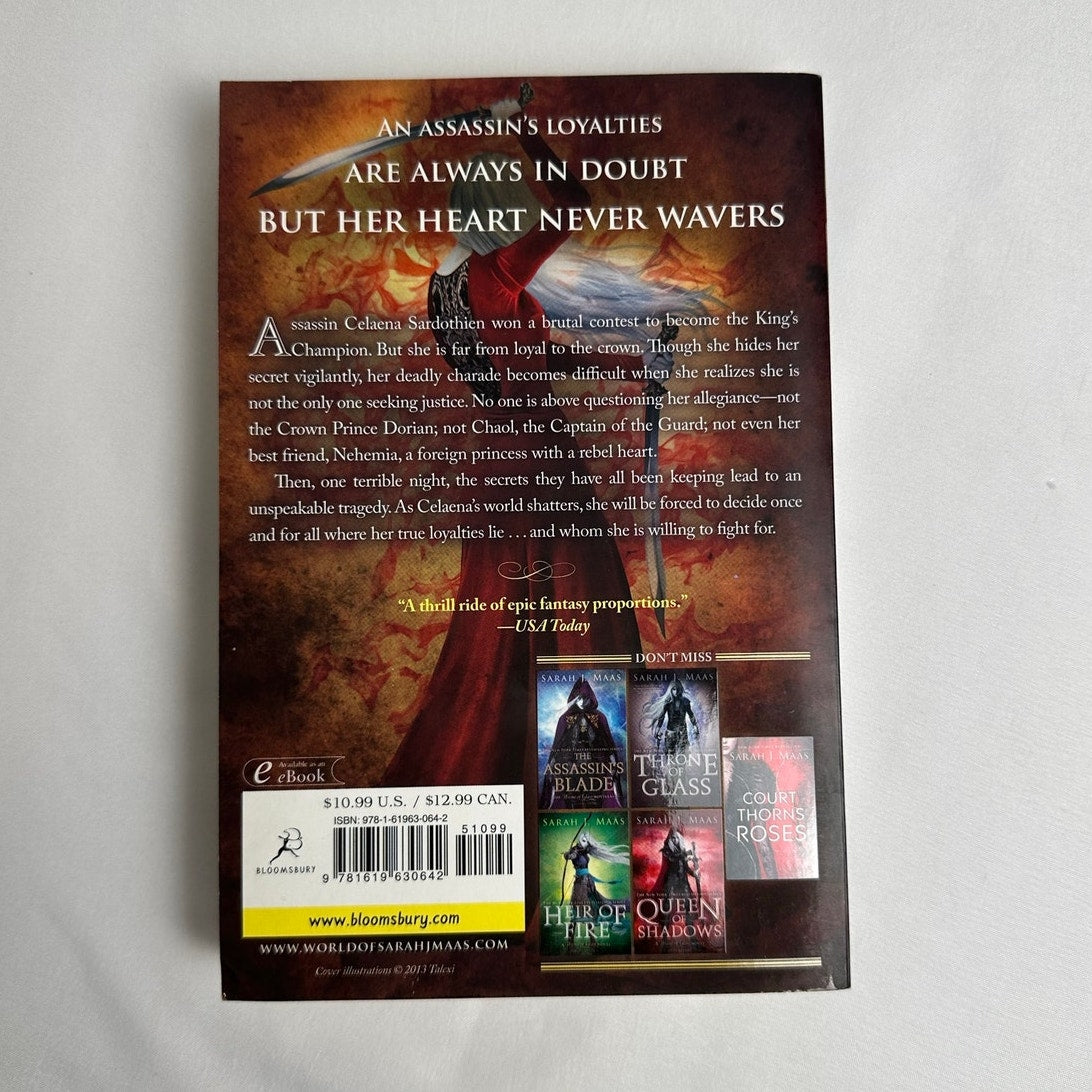 Crown of Midnight by Sarah J. Maas | Hand Signed OOP Original Cover Paperback