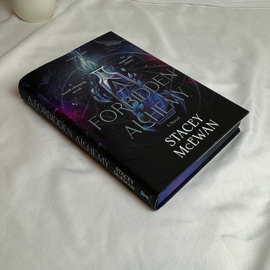 A Forbidden Alchemy by Stacey McEwan | OOP Deluxe Sprayed Edges Hardcover