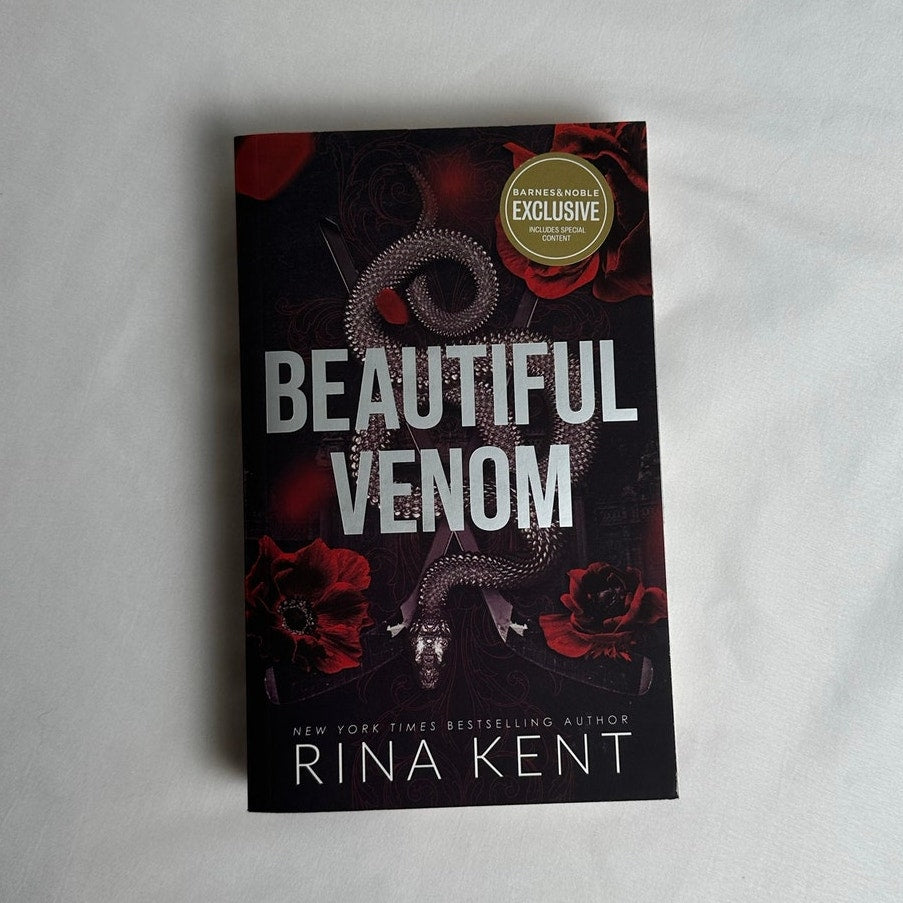 Beautiful Venom by Rina Kent | B&N Exclusive Sprayed Edges Paperback
