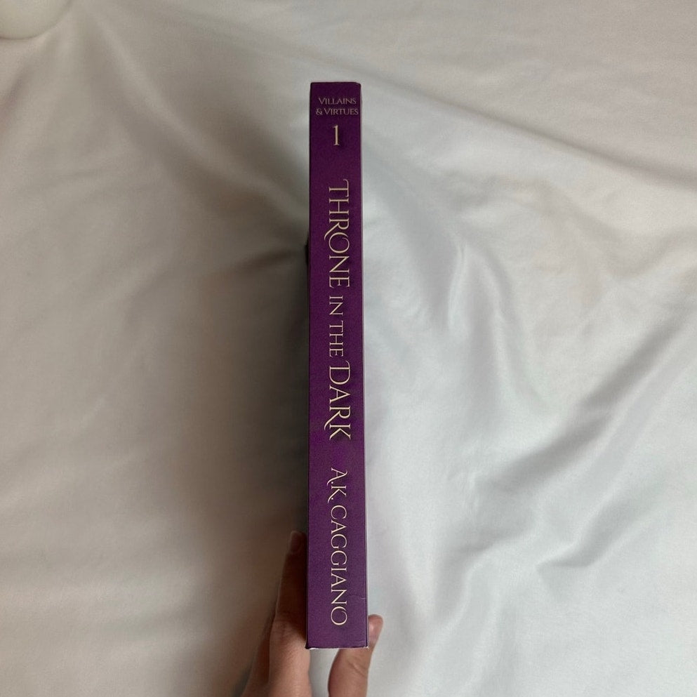 Throne in the Dark by A.K. Caggiano | OOP Indie Paperback