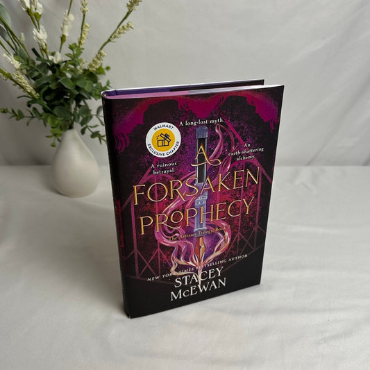 A Forsaken Prophecy by Stacey McEwan | Walmart Exclusive Sprayed Edges Hardcover
