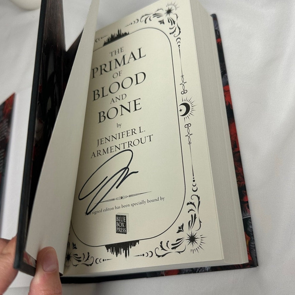 The Primal of Blood & Bone by Jennifer L. Armentrout | Signed Hardcover