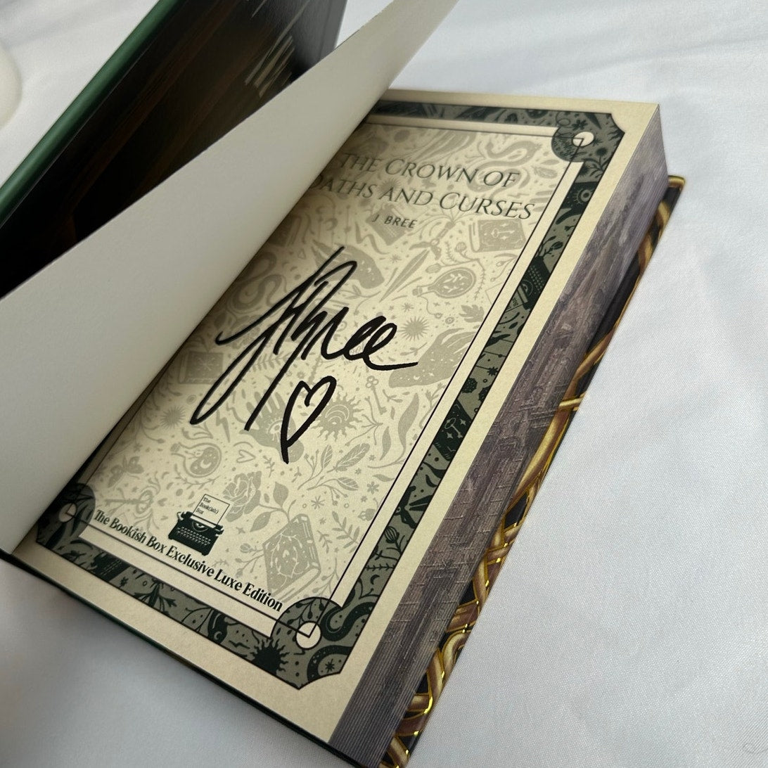 The Crown of Oaths and Curses by J. Bree | Signed Bookish Box SE