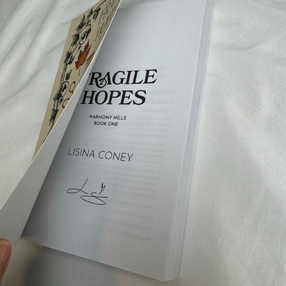 Fragile Hopes by Lisina Coney | Probably Smut Special Edition Paperback