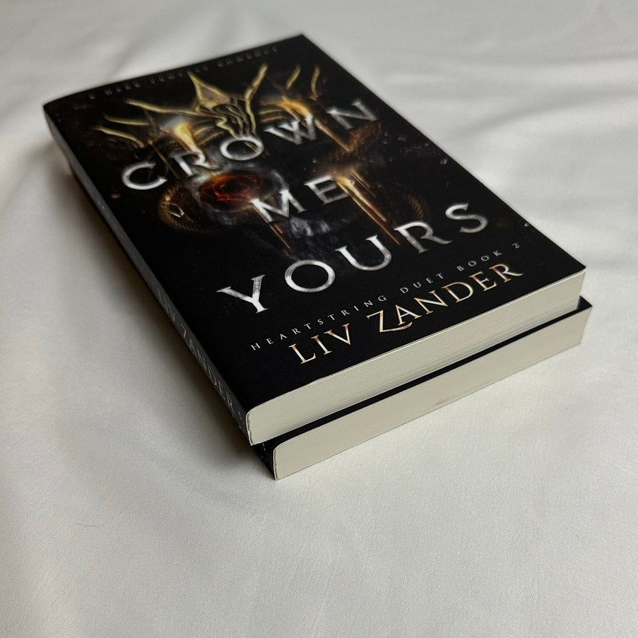 Crown Me Dead & Crown Me Yours by Liv Zander | OOP Indie Paperback Duet Set